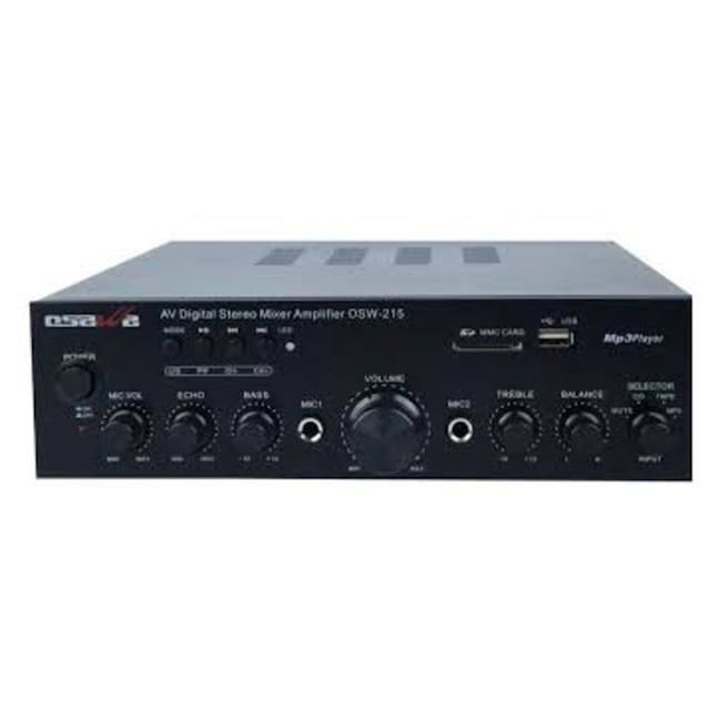 OSAWA AV-215-805U 2x80WATT 12-220V USB ANFİ