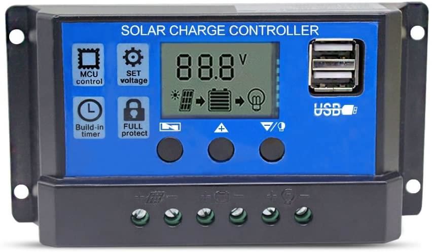 ŞARJ KONTROL CİHAZI PWM 12-24 VOLT 80 AMPER