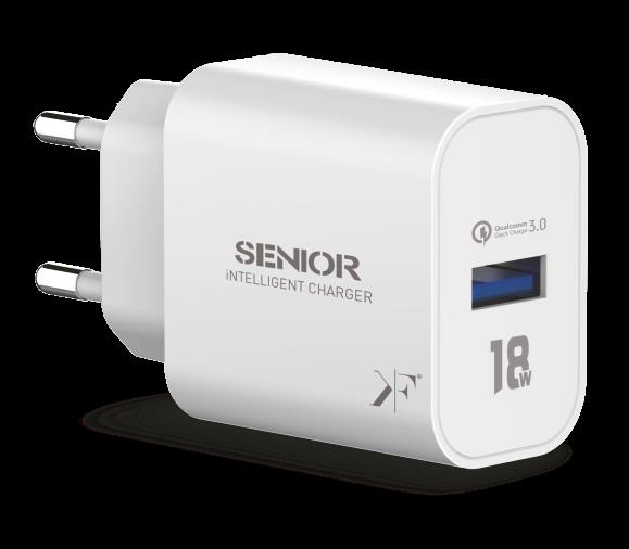 SENIOR TH-127 18 WATT USB ÇIKIŞ EV TİPİ ŞARJ BAŞLIK