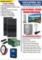 SOLAR KARAVAN PAKETİ 2- 410WATT PANEL - 200 AMPER JEL AKÜ - 1 KW MPPT AKILLI İNVERTER