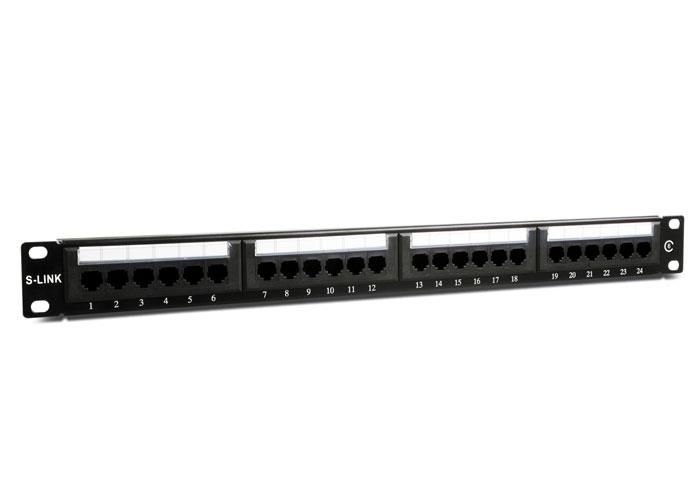 PATCH PANEL 24 PORT DOLU CAT 6