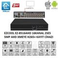 KAYIT CİHAZI EZCOOL 8516 16 KANAL AHD 5MP