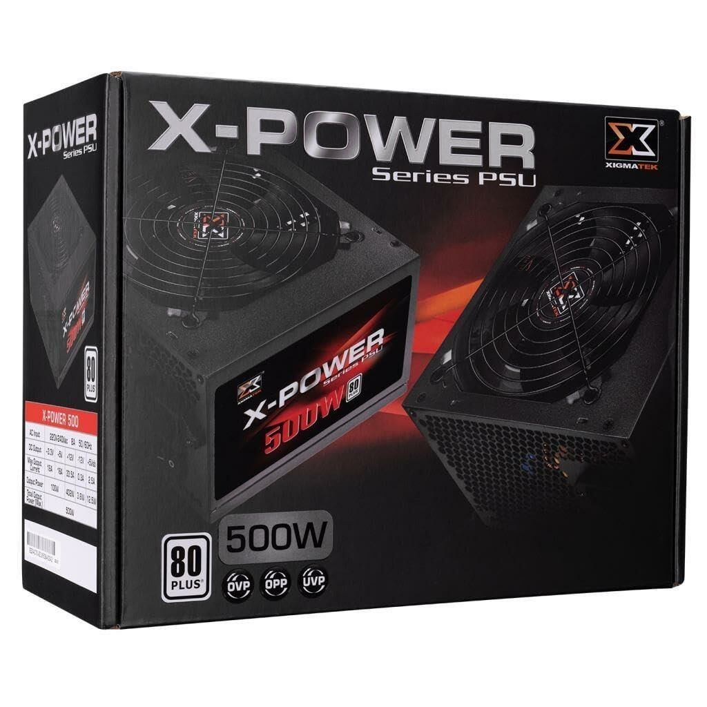 XIGMATEK EN40704 X- 500W 80PLUS POWER SUPPLY