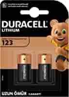 DURACELL 123 LİTYUM PİL 2 Lİ KART