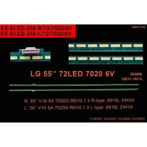 LCD LED-2234 2 Lİ ÇUBUK-55UH850-55UH8507-55UH8500-ELED-258-WİNKEL