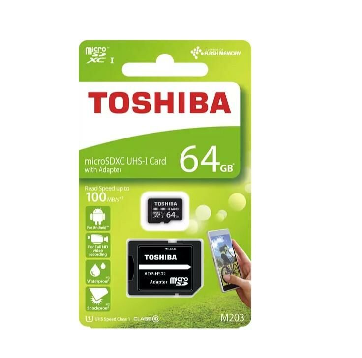 TOSHIBA 64 GB MİCRO SD HAFIZA  KARTI