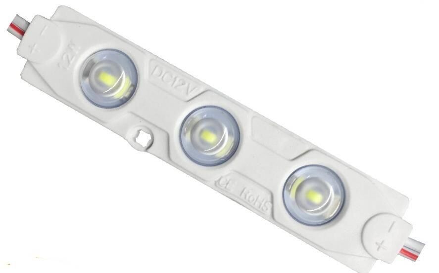 MODÜL LED 12 VOLT MAVİ LENSLİ IP65