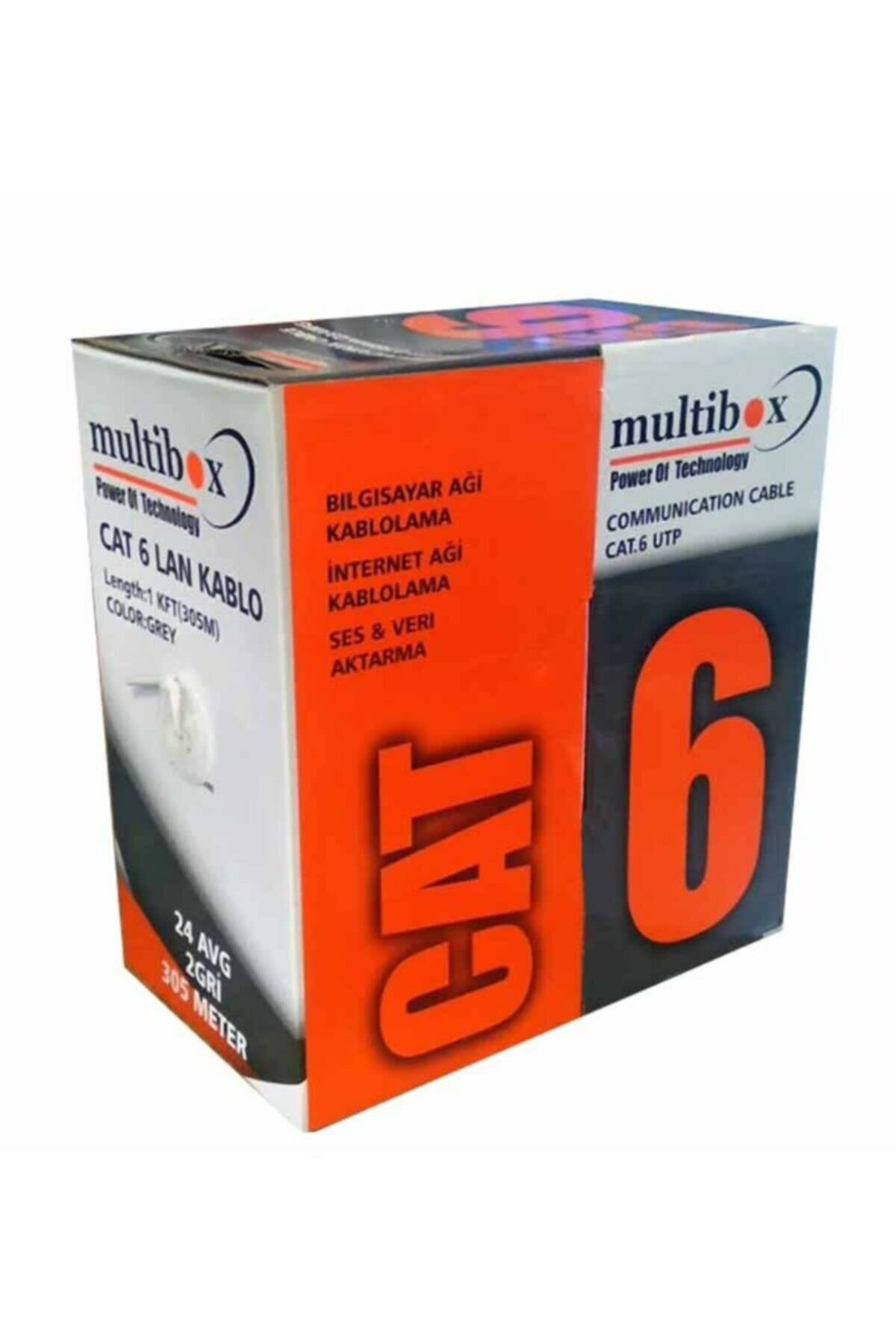 CAT 6 KABLO MULTİBOX 23 AWG 305MT