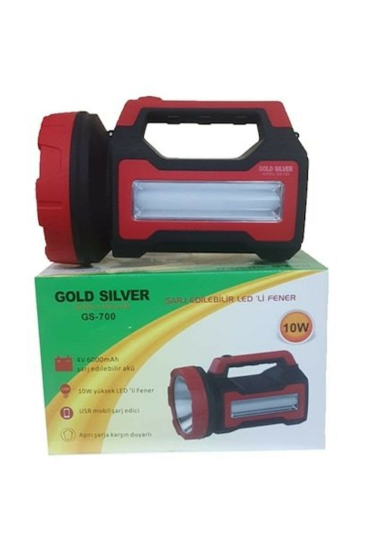 GOLDSILVER GS-700 ŞARJLI FENER 10 WATT