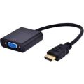 HDMI - VGA ÇEVİRİCİ ADAPTÖR KABLOLU