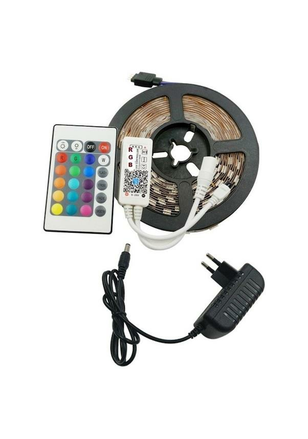 CATA CT-4557 RGB ŞERİT LED SETİ 5 MT 96 RENK