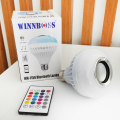 LED AMPUL RGB + MÜZİK KUTUSU BLUETOOTH Winnboss Wn-1156