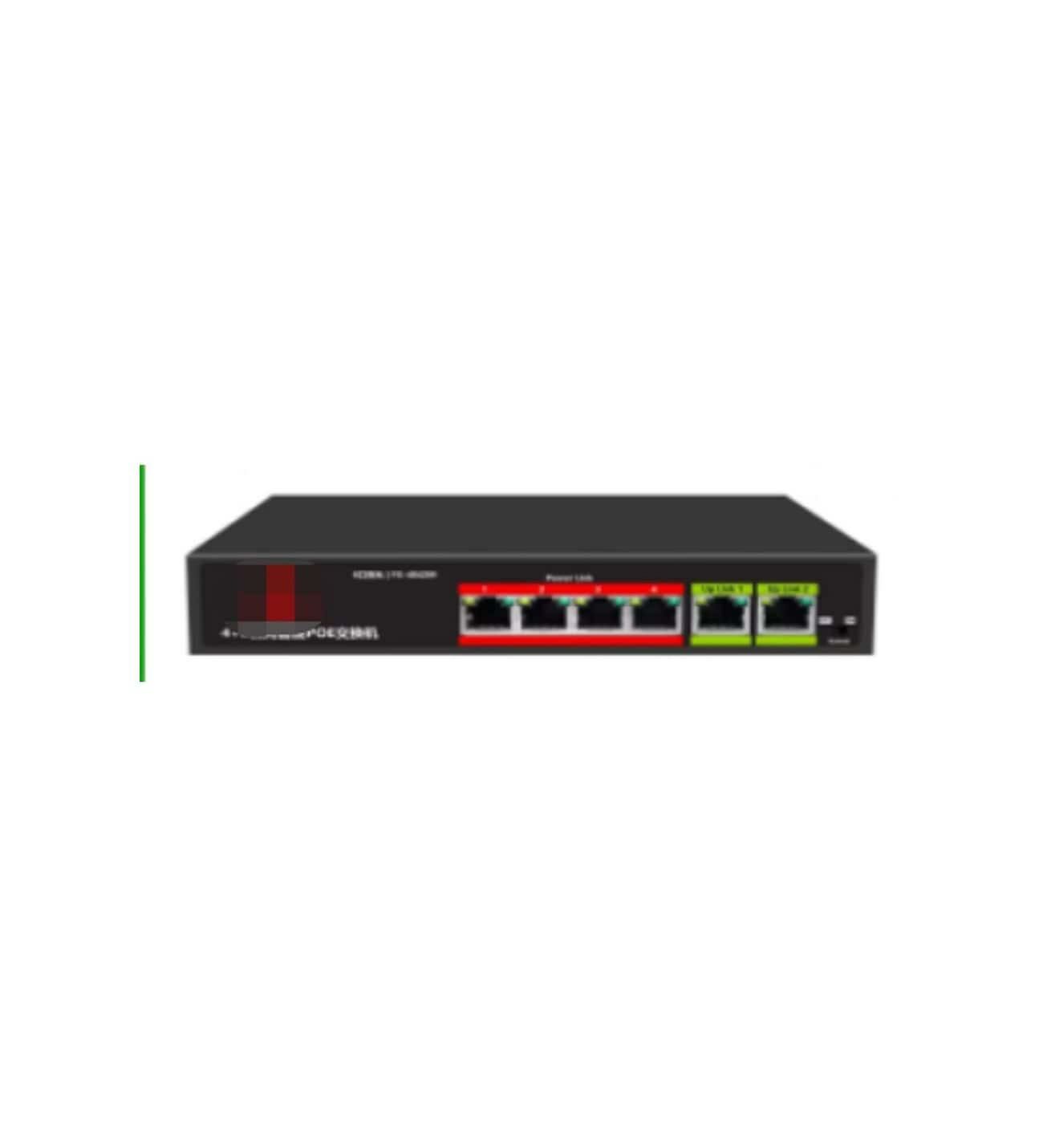 HADRON HD04 4+2 POE SWİTCH 4 PORT POE 2 PORT UPLİNK