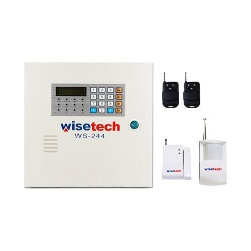 WİSETECH ALARM SETİ  WS-244 KABLOSUZ-AKÜ DAHİL