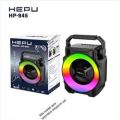 HEPU HP-945 BLUETOOTH USB ŞARJLI RGB IŞIKLI MÜZİK KUTUSU