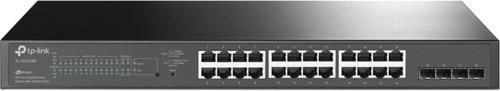 Tp-Link TL-SL2428P 24 Port 10/100 Poe+ Switch 4 Port SFP Çelik Kasa Rack Mount