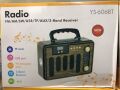 RADYO NOSTALJİK YS-606 BLUETOOTH - USB - HAFIZA KARTI - RADYO