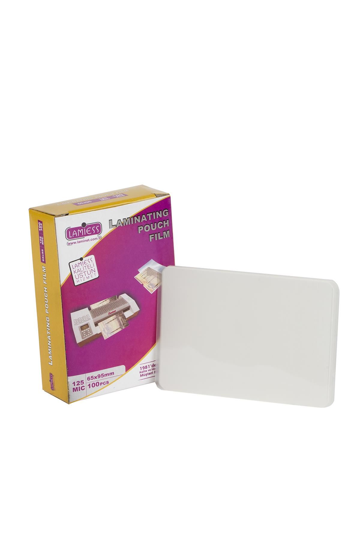 Lamiess 65 X 95 Mm 125 Mıc.Polyester Laminasyon Filmi 400'Lü