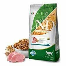 N&D Düşük Tahıllı Kısırlaştırılmış Kuzu Etli 10 kg Yetişkin Kedi Maması