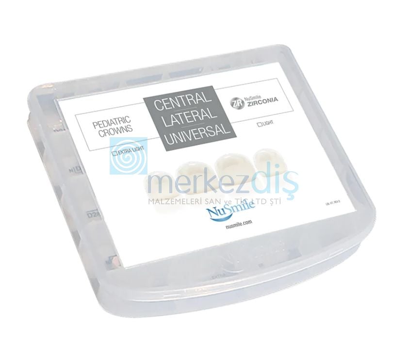 Anterior Pediatrik Zirkon Kron Evaluation Kit 16'lık