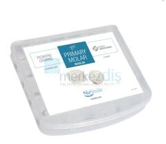 First Primary Regular Molar Pediatrik Zirkon Kron Evaluation Kit 16'lık