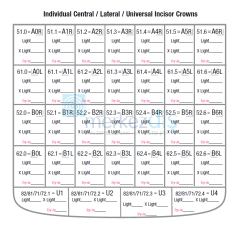 Anterior Pediatrik Zirkon Kron Refill