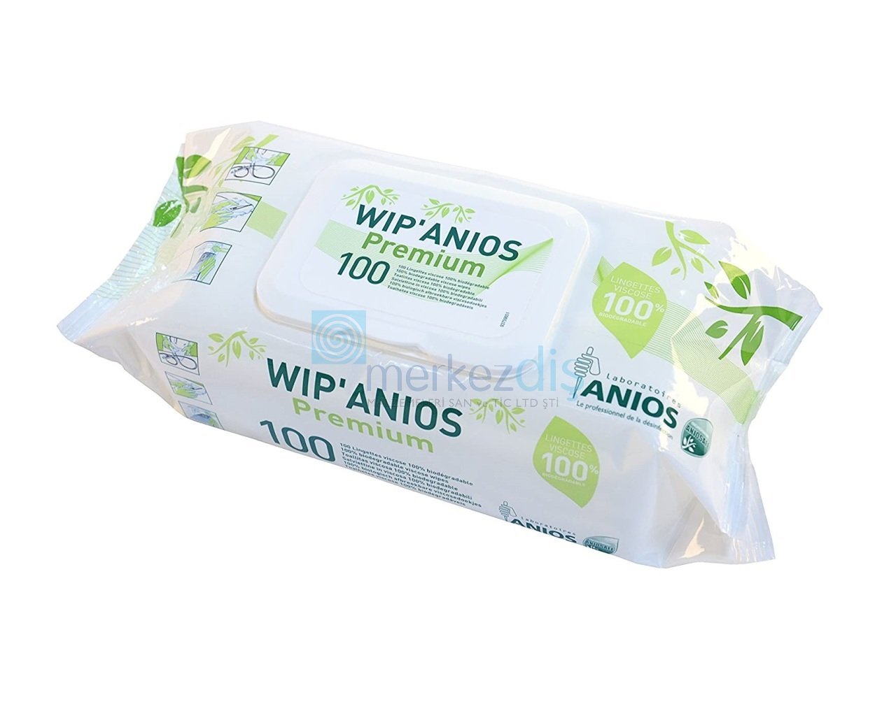 Wip’Anios Premium Dezenfektan Mendil 100 lük