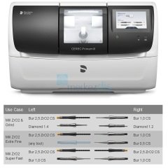 Cerec Primemill Frez Bur 1.0 CS 3 lü Kutu