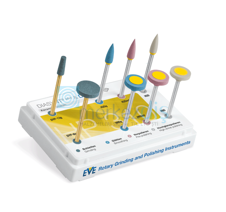 Diapol Diasynt Plus Porselen Polisaj Seti Piyasemen İçin 8'li