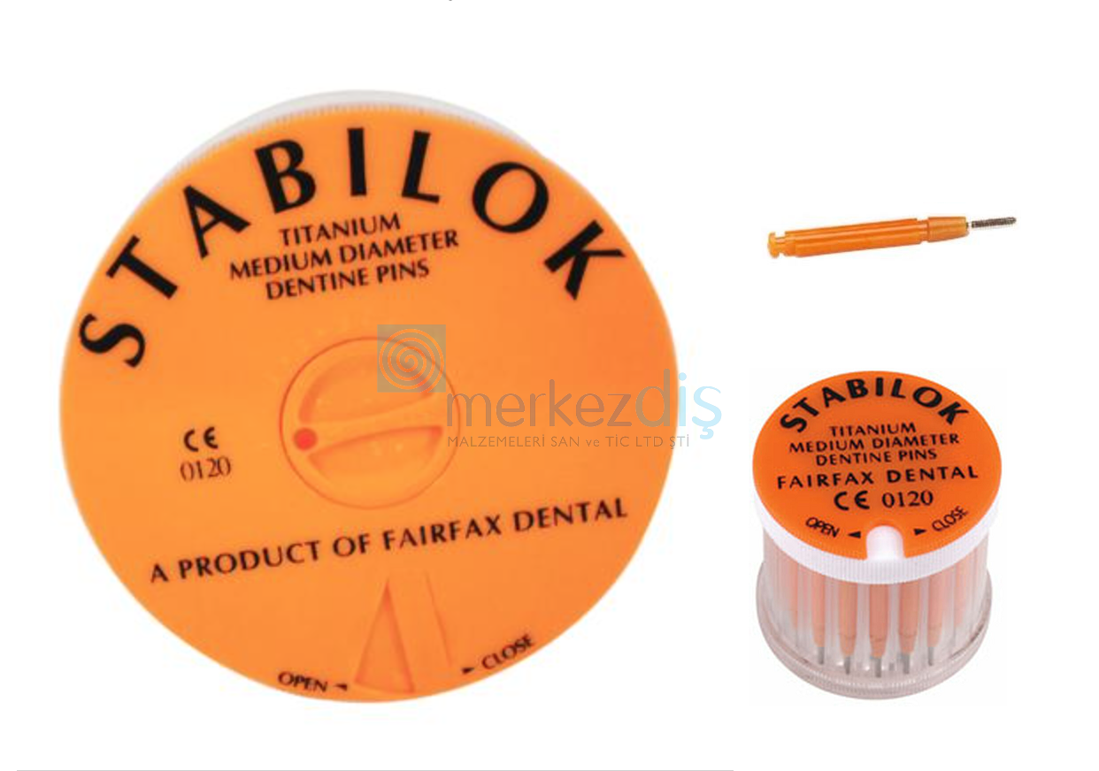 Stabilok Dentin Pimi Turuncu Medium 0.76 mm