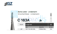 Lindemann Cerrahi Frez C163A-104-014 Piyasemen İçin