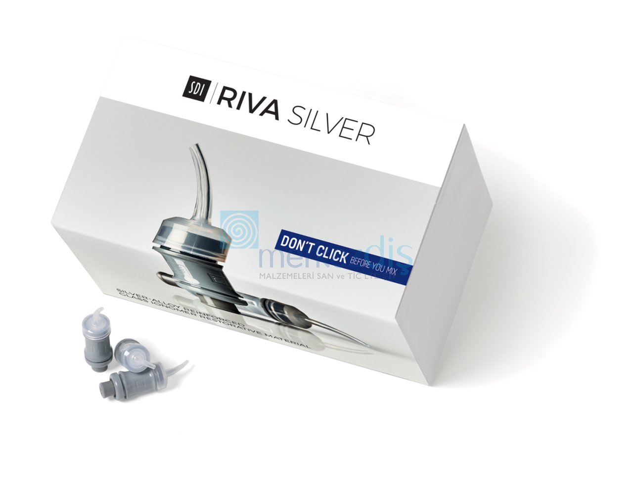 Riva Silver Gümüş ile Güçlendirilmiş Cam İonomer Dolgu Materyali Kapsül 50 lik