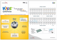 Kids Crown PÇK Molar Set 96'lık