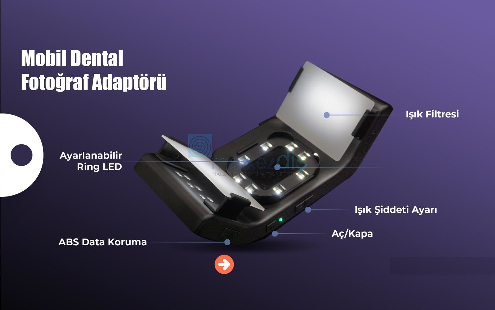 Mobil Dental Fotoğraf Adaptörü