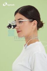 Brilliance Dental Loupe 3.5x Büyütmeli Kafa Işığı Dahil