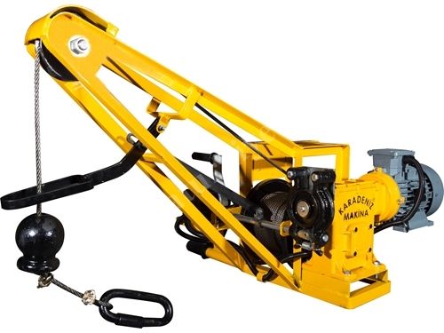 500 Kg Trifaze Sessiz İnşaat Vinci