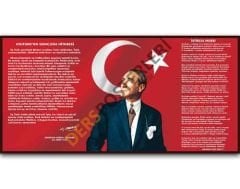 Atatürk Köşesi Okul Posteri