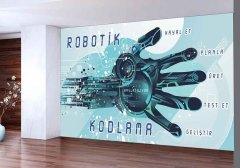 Robotik Kodlama Okul Posteri