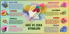 Akıl Zeka Oyunları Okul Posteri