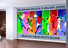 Spor Dalları Okul Posteri