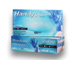 Handyplus Eldiven Pudrasız / Mavi / L/XL Beden / 100 Adet