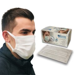Duygu Meltblown Maske Beyaz (ÜTS) Kayıtlı / 50 Adet / 10'arlı Paketlerde