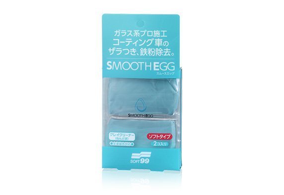 Soft99 Smooth Egg Clay Bar Yüzey Temizleme Kili 2'li
