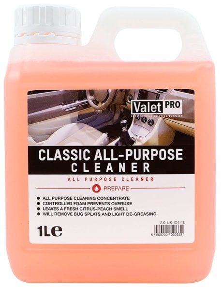 Valet Pro Classic All Purpose Cleaner Genel Temizleyici 1 lt