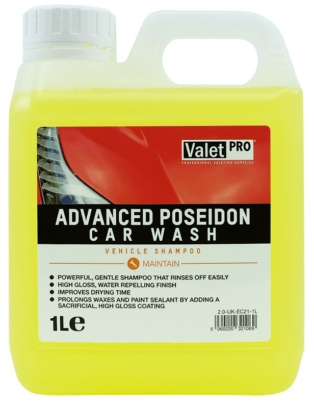 Valet Pro Advanced Poseidon - Cilalı Parlatıcı Şampuan 1 lt