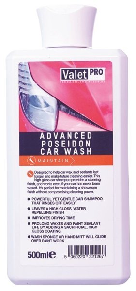 Valet Pro Advanced Poseidon - Cilalı Parlatıcı Şampuan 500 ml