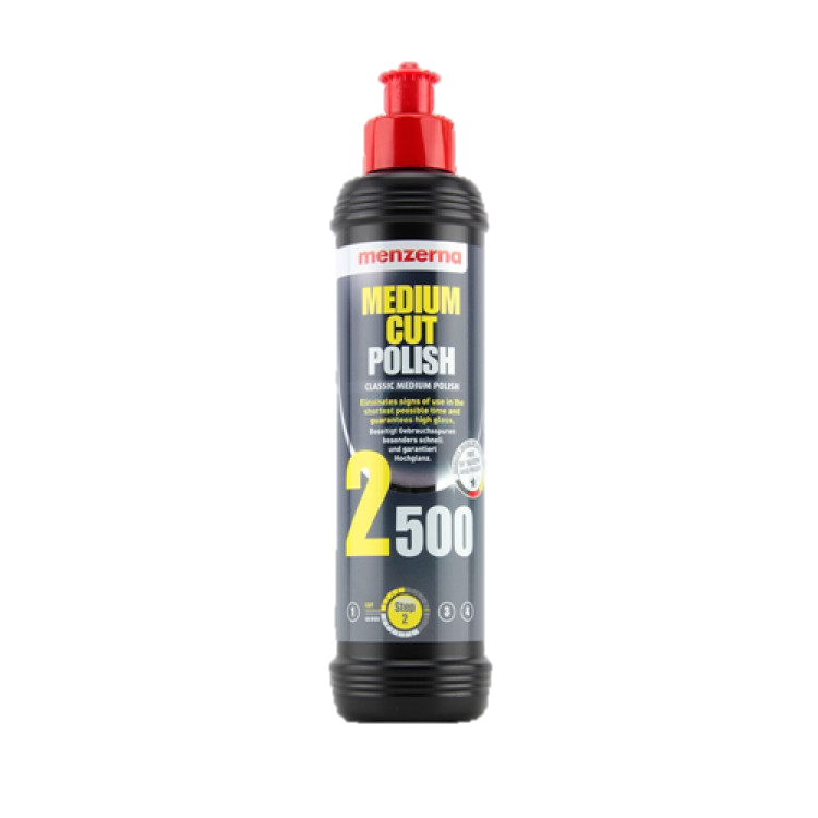 Menzerna 2500 Power Finish Orta ve İnce Çizik Giderici Pasta 250 ml