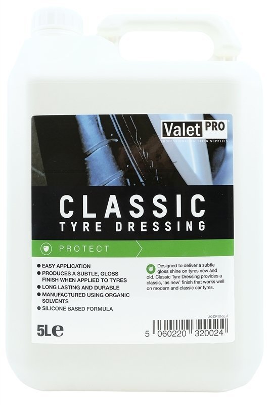 Valet Pro Classic Tyre Dressing Lastik Parlatıcı 5 lt