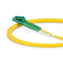 LC APC to LC APC Duplex OS2 Single Mode PVC (OFNR) 2.0mm Fiber Optik Patch Kablo