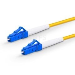 LC UPC to LC UPC Simplex OS2 Single Mode PVC (OFNR) 2.0mm Fiber Optik Patch Kablo